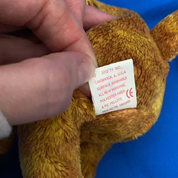 TY Beanie Baby Gizmo Lemur Auguest 21, 2001 NWTS ExcellentCondition - Picture 8 of 12